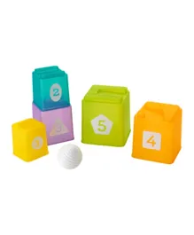 Infantino Cups & Ball Learning Set - 6 Pieces