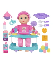 Baby Maziuna It's Playtime Doll Set With Accessories - 28 cm