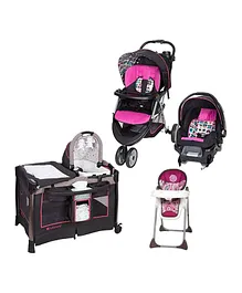 Babytrend EZ Ride5 Travel System & High Chair & Retreat Nursery Center