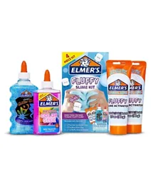 Elmer’s Fluffy Slime Kit - 4 Pieces