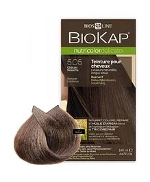 Biokap Nutricolor Delicato 5.05 Chestnut Light Brown - 140 ml