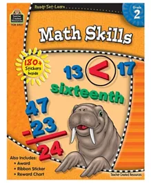 Teacher Created Resource Ready Set Learn Math Skills - 64 Pages