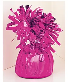 Unique Foil Balloon Weight - Magenta Pink