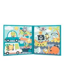Stephen Joseph Boy 4 in 1 Magnetic Puzzle Book - 5 Pieces
