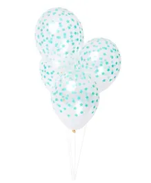 Meri Meri Mini Blue Star Balloons Pack of 8 - 11 Inches