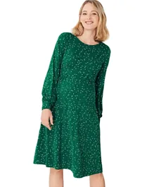 Mums & Bumps Isabella Oliver Maisy Maternity Dress - Green