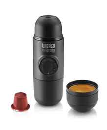 Wacaco Minipresso Hand Powered Espresso Machine for Capsules - Black