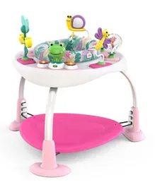 Bright Starts Bounce Bounce Baby 2 In 1 Jumper & Table - Playful Palm