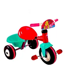 Furkan Toys Linda 3 Wheel Tricycle With A Resistant Metal Body - Multicolor