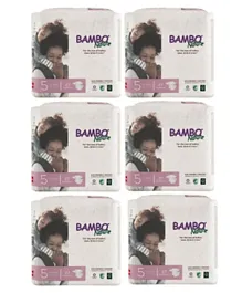 Bambo Nature Eco-Friendly Mega Pack Diapers Pack of 6 Size 5 - 162 Diapers