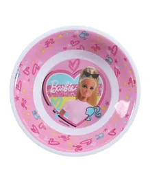 Mattel Barbie Bb22 Melamine Bowl Without Rim