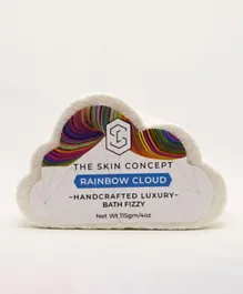 The Skin Concept Handmade Vegan Fizzy Bath Bomb Rainbow Cloud - 115g