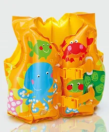 Intex Tropical Buddies Swim Vest - Yellow