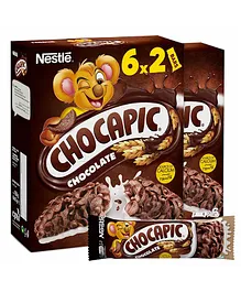 Nestle Chocapic Chocolate Cereal Bar Dual Pack 6 Pieces - 25g Each