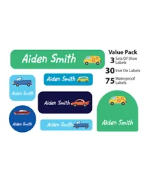 Ajooba My Labels Personalised Name Labels for Kids My Nursery Labels 012 - Pack of 108