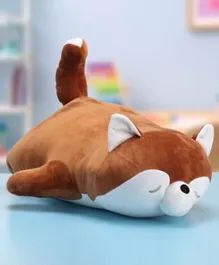 Babyhug Sleeping Fox Soft Toy cum Cushion - Length 54 cm
