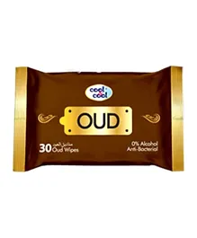 Cool & Cool Oud Wipes - 30 Pieces