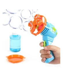 Moon Storm Bubble Gun Toy - Blue
