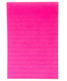 3M Post it  Super Sticky Notes Fuschia Lined 1 Pad - 70 Sheets