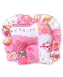 Babyhug Jumbo Semi Circular Pillow - Pink