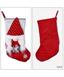 Babyqlo Premium Christmas Holiday Decorative Stockings - Red