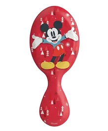 Wetbrush Mini Detangler Mickey & Minnie and Trees Red