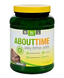 About Time 100% Whey Protein Chocolate Powder - 908g