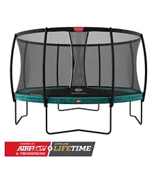 Berg Favorit Regular 380 Green + Safety Net Comfort - 12 Feet