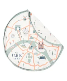Play and Go Playmat and Storage Bag - Paris map