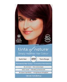 Tints Of Nature Permanent Hair Color - 4RR Earth Red