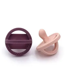 Doddle & Co - London Pop Pacifier - Plum / Blush