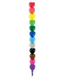 Ooly Heart To Heart Stacking Crayon