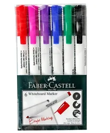 Faber Castell Slim Whiteboard Marker - 6 Pieces