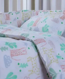 PAN Home Zoo Comforter Set Green - 2 Pieces