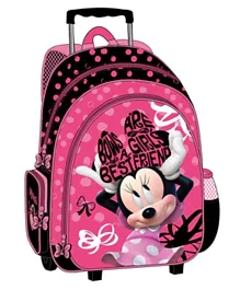 Disney Minnie Pink Trolley Bag - 16 Inches