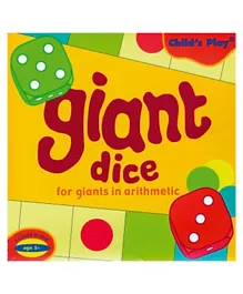 Child's Play Giant Dice For Giants In Arithmetic Board Books - Multicolour