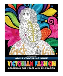 Victorian Fashion Colouring Book for Adults