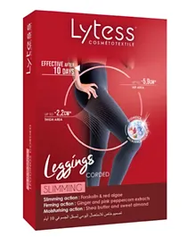 Lytess Slimming Corded Leggings - Black