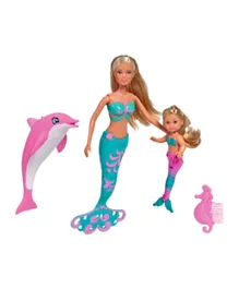 Simba Steffi Love Mermaid Friends - Pink & Blue