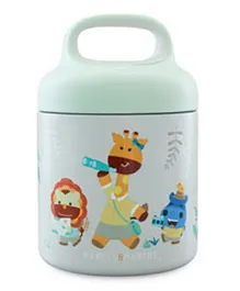 Marcus and Marcus Thermal Insulated Jungle Theme Food Jar - 300mL