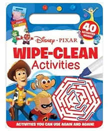 Igloo Books Disney Pixar Wipe-clean Activities Book - 40 Pages