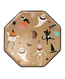 Meri Meri Halloween Dancing Figures Plate - Pack of 8