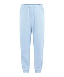Little Pieces Drawcord Sweat Pants - Chambray Blue