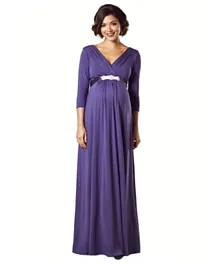 Mums & Bumps Tiffany Rose Willow Maternity Gown - Grape