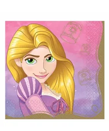 Party Centre Disney Princess Once Upon Time Rapunzel Lunch Tissues - 16 Pieces