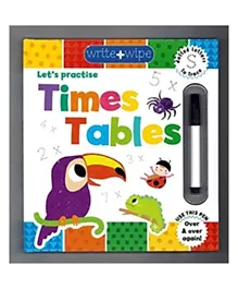 Sandcastle Books Write & Wipe Clean Time Tables - 24 Pages
