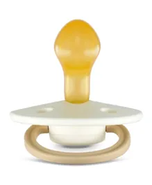 Rebael Fashion Natural Rubber Round Pacifier Size 2 - Frosty Pearly Lion