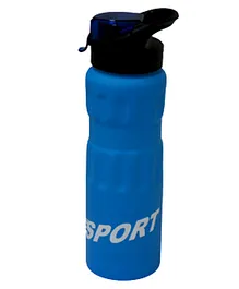 Sarvah Sports Bottle Metal With Flap Blue - 750ml