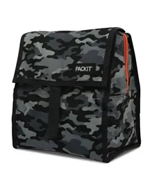 Packit Charcoal Camouflage Design Lunch Bag