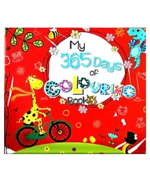 Bookland My 365 Days of Coloring Book - English
